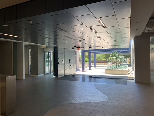 Dressed lobby, kitchen &amp; media center